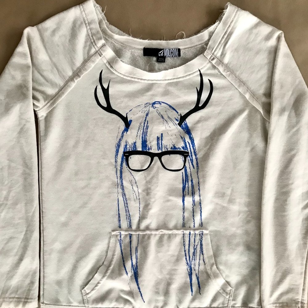 Volcom Hipster Woman Graphic Sweatshirt
